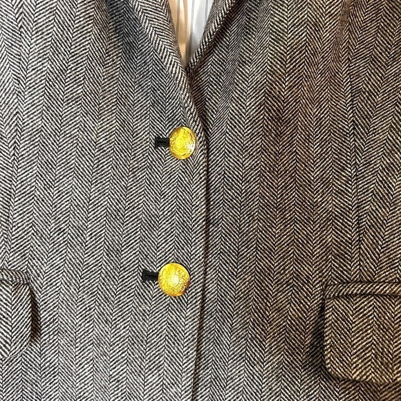 J. Crew Schoolboy Wool Blazer with Gold Buttons - Picture 10 of 11